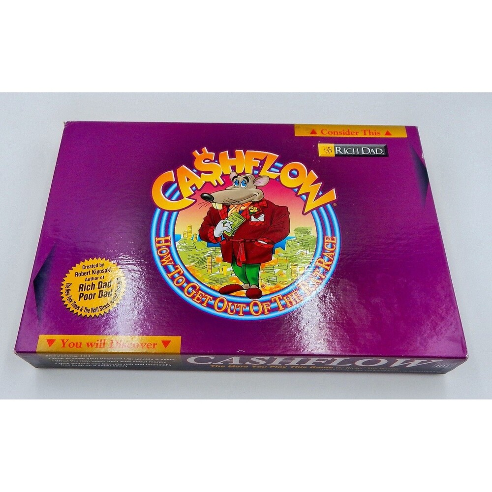 Cashflow Investing 101 Boardgame Rich Dad Poor Dad Robert Kiyosaki New Open Box